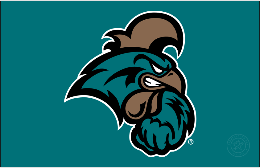 Coastal Carolina Chanticleers 2016-Pres Primary Dark Logo diy iron on heat transfer